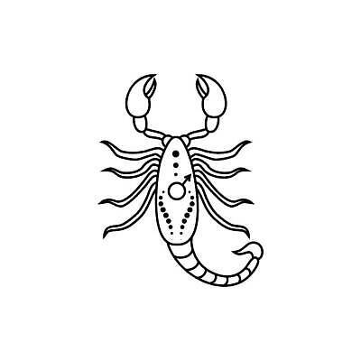 EPS 해외이미지 동물 디자인 별 선 백그라운드 패턴 일러스트 미술 그래픽 장식 머리 검은색 행성 흰색 플랫 신비 전갈 심볼 사인 그림 윤곽 점성술 천문학 전갈자리 고립 엘리먼트 스타일 벡터 해외202310 해외일러스트 자연요소 교육 컬러 컨셉 무늬 절지류 문화예술 신체부위 우주 별자리 파일형식