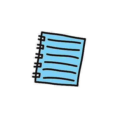 EPS 해외이미지 손 디자인 교육 종이 선 컬러 백그라운드 일러스트 비즈니스 텍스트 학교 책 파란색 스터디 사무실 쪽지 공책 공백 흰색 주름 메시지 낙서 만화 스케치 편지 편지지 윤곽 페이지 시트 패드 고립 목차 벡터 비어있는 해외202310 해외일러스트 문구용품 미술 신체부위 학습 파일형식