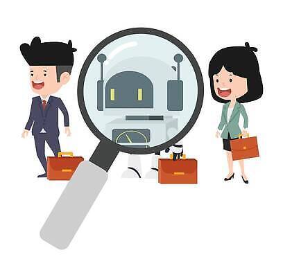 EPS 해외이미지 직업 캐릭터 선 일러스트 비즈니스 성공 사람 경쟁 대기 업무 비즈니스맨 비즈니스우먼 선택 방향 종업원 로봇 상담 면접 기회 안드로이드 자원 모집 경영 고용 인공 자동화 지능 채용 후보 해외202310 해외일러스트 일러캐릭터 여자 남자 컨셉 구직 작업 직장인 파일형식 벡터