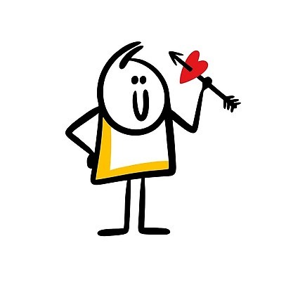 EPS 해외이미지 전신 캐릭터 남자 행복 허리손 일러스트 화살 한명 들기 성인 하트 심플 성인남자한명만 해외202310 해외일러스트 일러캐릭터 모양 1 감정 포즈 모션 사람 남자한명만 성인남자만 파일형식 벡터