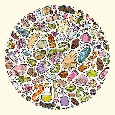 EPS 해외이미지 직업 꽃 신체 일러스트 장신구 발 추상 휴식 건강 관리 연꽃 치료 장식 물 수건 스파 화목 화장품 공구 마사지 원형 낙서 기름 만화 수집 허브 라인아트 크림 순수 오브젝트 피부관리 서식 향기 아로마 코믹 부드러움 손그림 테라피 내추럴 양발 위생관리 벡터 해외202310 해외일러스트 자연요소 도형 식물 선 음식 컨셉 무늬 의학 신체부위 위생용품 뷰티 도구 감각 냄새 파일형식