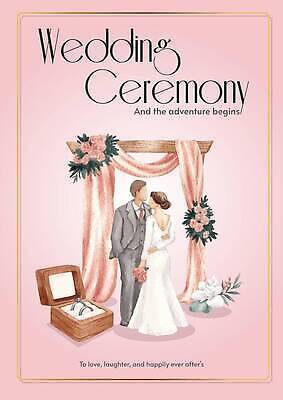 EPS 해외이미지 전신 여자 남자 꽃 분홍색 부케 일러스트 안기 결혼식 들기 성인 두명 결혼반지 신랑신부 성인만 해외202310 해외일러스트 식물 신부_웨딩 컬러 꽃다발 신랑 결혼 모션 사람 반지 파일형식 벡터