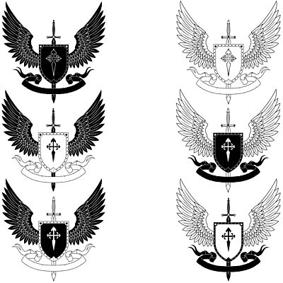 EPS 해외이미지 유럽 리본 문화 무기 십자가 일러스트 조류 그래픽 금속 군인 프랑스 중세 역사 스페인 클래식 칼 왕 철 심볼 깃털 싸움 전쟁 펜싱 방패 시트 휘장 귀족 르네상스 양피지 벡터 해외202310 해외일러스트 동물 직업 나라 스포츠 컨셉 모션 재질 국군 파일형식