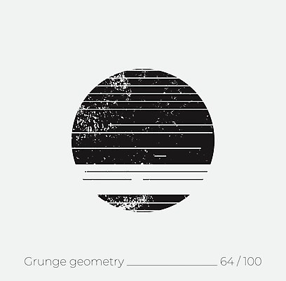 EPS 해외이미지 디자인 패턴 일러스트 추상 미술 사람없음 검은색 원형 질감 해외202004 해외일러스트 도형 컬러 무늬 문화예술 파일형식 벡터
