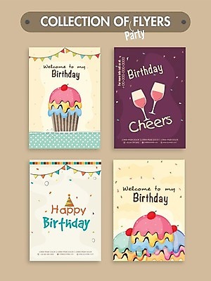 EPS 해외이미지 음료 일러스트 디저트 기념 이벤트 사람없음 세트 파티 케이크 축제 축하 칵테일 생일 컵케이크 초대 꽃가루 축하카드 생일카드 해외202004 해외일러스트 기념일 음식 컨셉 카드_감사 주류 가루 파일형식 벡터