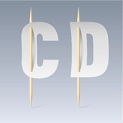 EPS 해외이미지 알파벳 종이 일러스트 회색배경 대문자 사람없음 C D 이쑤시개 뚫기 해외202004 해외일러스트 영어 백그라운드 모션 회색 파일형식 벡터