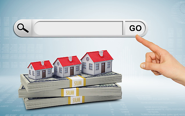 포토 JPG 해외이미지 손 돈 비즈니스 손가락 주택 신체부위 달러 터치 가리킴 검색 파란배경 검색창 해외202004 해외포토 백그라운드 사람 손짓 건물 파란색 재산 파일형식