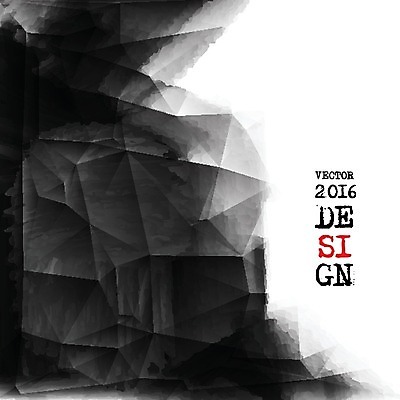 EPS 해외이미지 백그라운드 일러스트 수묵화 미술 타이포그라피 사람없음 검은색 먹 번짐 국경 해외202004 해외일러스트 문자 컬러 서예 문화예술 파일형식 벡터 효과