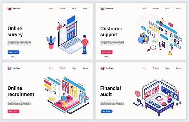 EPS 해외이미지 직업 디자인 배너 컨셉 일러스트 회사 비즈니스 그래프 사람 금융 컴퓨터 세트 글로벌 3D 인포그래픽 체험 시장 계획 만화 고객 분석 직원 서비스 보고서 평가 온라인 모집 계좌 마케팅 지원 채용 회계사 벡터 해외202310 해외일러스트 경제 전자제품 디지털합성 파일형식