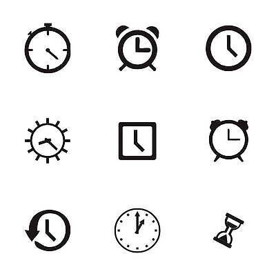 EPS 해외이미지 디자인 얼굴 시계 컨셉 일러스트 그래픽 세트 픽토그램 디지털 검은색 기구 시간 원형 수집 심볼 손목시계 사인 속도 공포 기어 타이머 고립 분 엘리먼트 인터페이스 초시계 충고 벡터 해외202310 해외일러스트 도형 컬러 장신구 신체부위 파일형식