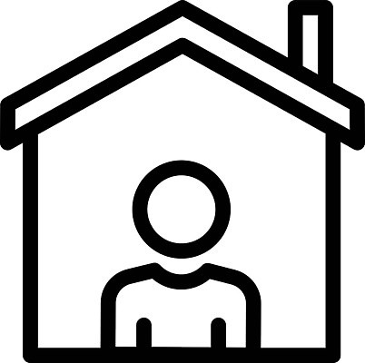 EPS 해외이미지 디자인 백그라운드 컨셉 일러스트 가족 주택 함께함 건강 안전 사람 바이러스 보호 질병 심볼 사인 고립 소셜 벡터 코로나바이러스 락다운 해외202310 해외일러스트 의학 관계 건물 파일형식 건축물 건축