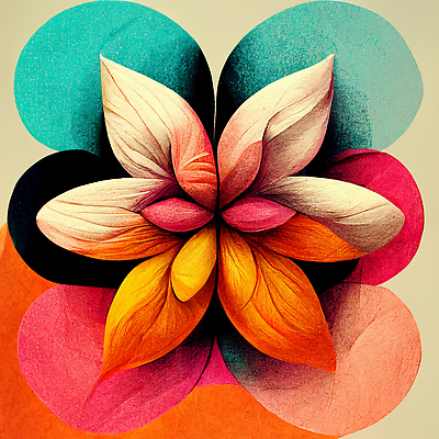 JPG 해외이미지 꽃 백그라운드 일러스트 추상 미술 사람없음 컬러풀 그림 해외202310 해외일러스트 식물 컬러 무늬 문화예술 파일형식