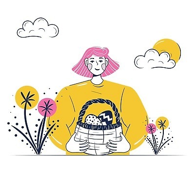 EPS 해외이미지 캐릭터 전통 종교 선 일러스트 추상 휴가 부활절 사람 그래픽 봄 축하 플랫 우아함 매끈함 4월 집중 순수 심플 윤곽 기하학 고체 구성 세련 미니멀리스트 미니멀 해외202310 해외일러스트 일러캐릭터 계절 기념일 컨셉 무늬 감각 날짜 파일형식 벡터