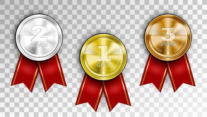 EPS 해외이미지 템플릿 리본 스포츠 일러스트 빨간색 빛 세트 숫자 3D 라벨 금속 도전 게임 축하 원형 황금 은색 수집 상패 심볼 배지 광택 청동 명예 고립 승자 챔피언 벡터 현실 비어있는 해외202310 해외일러스트 도형 문자 컬러 컨셉 재질 놀이 프레임 상_우승 디지털합성 파일형식