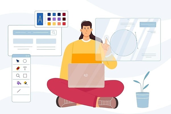 EPS 해외이미지 직업 캐릭터 손 디자인 배너 컬러 컨셉 일러스트 비즈니스 미래 연꽃 앉기 노트북 컴퓨터 펜 우주 환경 디지털 웹 공구 업무 팔레트 어플리케이션 디자이너 만화 그림 예술가 온라인 혁명 방법 소프트웨어 인공 인터페이스 제어 프로젝트 홀로그램 가상 가상현실 벡터 사용자 현실 해외202310 해외일러스트 일러캐릭터 꽃 인터넷 모션 신체부위 전자제품 필기구 도구 작업 파일형식