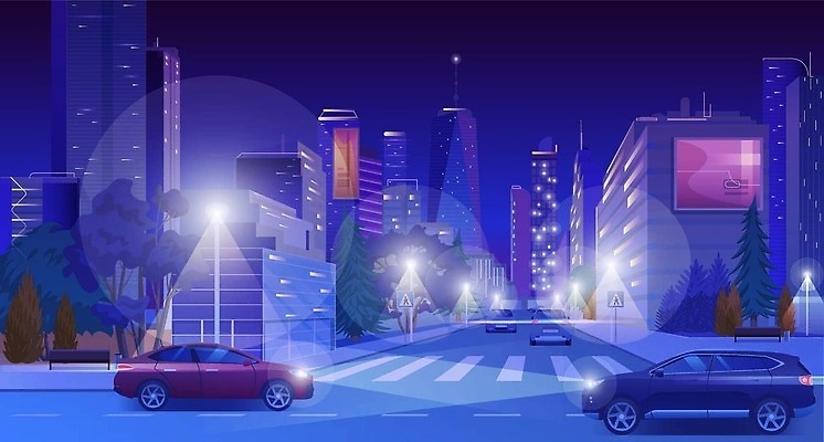 EPS 해외이미지 템플릿 디자인 포스터 도로 여행 백그라운드 일러스트 비즈니스 건축양식 자동차 미래 전등 거리 주택 광고판 파노라마 풍경 건물 가로 파란색 빛 도시풍경 사무실 뷰티 탑 고층빌딩 기차 도시 보행로 플랫 도심 야간 만화 제비꽃 심플 네온 장면 타운 스카이라인 빛망울 광 벡터 유흥 해외202310 해외일러스트 자연요소 건축물 건축 꽃 길 육상교통 컬러 컨셉 교통시설 조명 대중교통 알림판 촬영기법 빌딩 판 파일형식