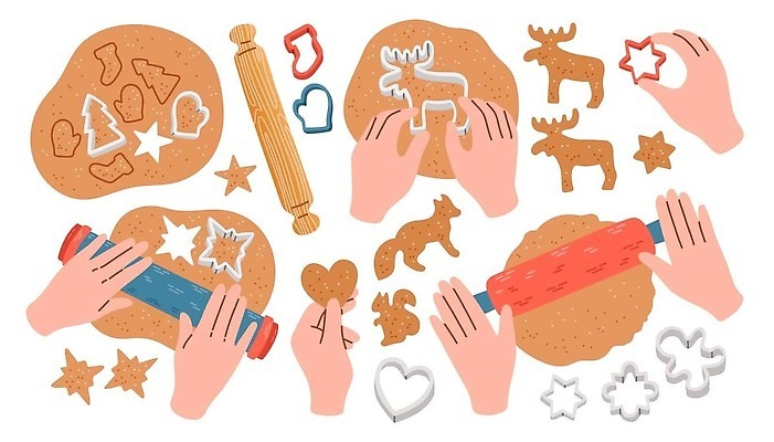 EPS 해외이미지 손 일러스트 신체부위 세트 쿠키 제과 하트 다람쥐 반죽 여우 밀대 쿠키틀 순록 엘리먼트 홈메이드 해외202310 해외일러스트 모양 포유류 주방용품 디저트 사람 제과제빵 설치류 만들기 제빵도구 파일형식 벡터