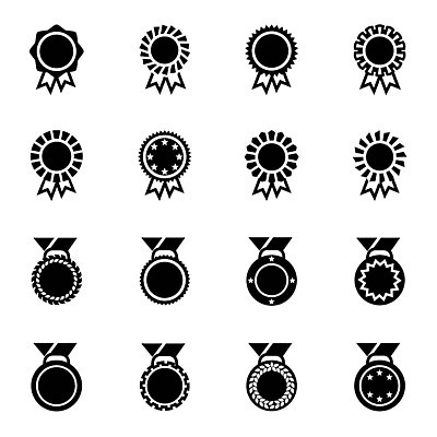 EPS 해외이미지 디자인 별 리본 일러스트 성공 그래픽 컵 세트 검은색 경쟁 우승 상패 트로피 메달 심볼 사인 명예 휘장 승자 엘리먼트 챔피언 필승 벡터 해외202310 해외일러스트 자연요소 식기 컬러 컨셉 최고 상_우승 상_상패 파일형식