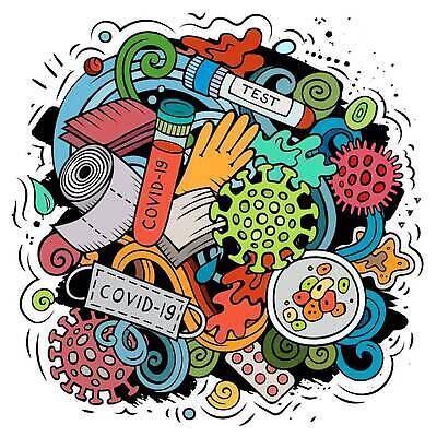 EPS 해외이미지 디자인 포스터 과학 일러스트 건강 관리 경고 가면 안전 치료 세계 약 열 신용카드 허파 호흡기관 바이러스 보호 빨래 낙서 그래피티 질병 만화 심볼 오브젝트 예방 감염 고립 구성 기침 백신 인플루엔자 전염병 증상 사스 코로나바이러스 해외202310 해외일러스트 컨셉 가사 의학 금융 장기_의학 그림 파일형식 벡터