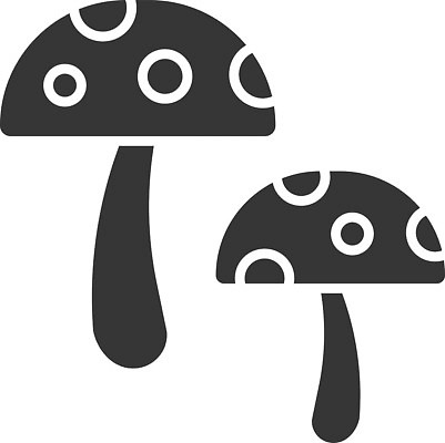 EPS 해외이미지 디자인 선 음식 컨셉 채소 일러스트 파슬리 건강 마늘 요리 버섯 심볼 유기농 윤곽 고립 곰팡이 해외202310 해외일러스트 웰빙 파일형식 벡터