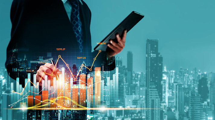 포토 JPG 해외이미지 남자 백그라운드 그래프 한명 들기 빌딩 상반신 성인 건물 금융 성장 도시 투자 다중노출 성인남자한명만 해외202310 해외포토 1 건축물 비즈니스 모션 촬영기법 사람 경제 남자한명만 성인남자만 파일형식