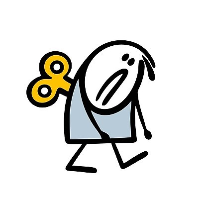 EPS 해외이미지 전신 캐릭터 남자 일러스트 한명 성인 걷기 심플 태엽 우울감 성인남자한명만 해외202310 해외일러스트 일러캐릭터 1 감정 모션 사람 남자한명만 성인남자만 파일형식 벡터