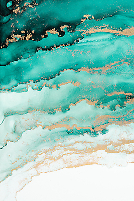 포토 JPG 해외이미지 백그라운드 사람없음 금색 혼합 청록색 대리석 해외202310 해외포토 컬러 재료 파일형식