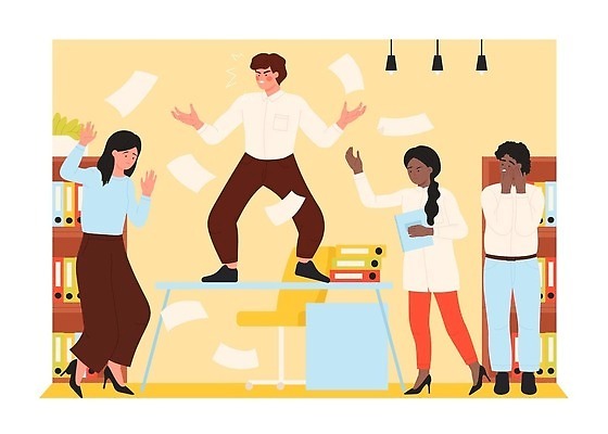 EPS 해외이미지 전신 여자 남자 일러스트 날리기 여러명 성인 춤 비즈니스맨 비즈니스우먼 책상 문서 혼란 성인만 해외202310 해외일러스트 가구 다수 컨셉 비즈니스 모션 문화예술 사람 직장인 파일형식 벡터