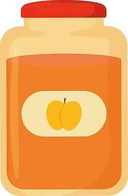 EPS 해외이미지 일러스트 사람없음 달콤 병 복숭아 복숭아잼 해외202310 해외일러스트 식기 과일 맛 잼 파일형식 벡터