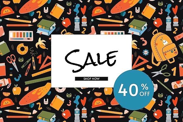 EPS 해외이미지 클립아트 템플릿 학생 디자인 배너 교육 포스터 어린이 백그라운드 스티커 패턴 일러스트 배낭 학교 문구용품 미술 책 가로 스터디 유행 세일 상점 퍼센트 플랫 낙서 가격 만화 신학기 레이아웃 심플 손그림 소매 승진 마케팅 스칸디나비아 공급 벡터 제의 해외202310 해외일러스트 무늬 가방 문화예술 사람 학습 특수기호 오브젝트 파일형식