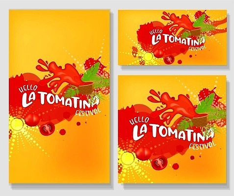 EPS 해외이미지 전통 배너 행복 포스터 여행 백그라운드 토마토 채소 일러스트 기념 사람 빨간색 여름 파티 축제 수확 역사 스페인 떨어짐 싸움 잔치 8월 발렌시아 해외202310 해외일러스트 계절 감정 유럽 컬러 컨셉 농업 모션 이벤트 날짜 파일형식 벡터