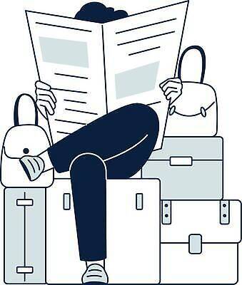 EPS 해외이미지 남자 종이 선 여행 의자 가방 일러스트 비즈니스 교통시설 휴가 흑백 실내 사람 앉기 정장 성인 독서 여행객 여행가방 정보 짐 흰색 비즈니스맨 휴게실 기다림 신문 공항 주말 승객 경영 떠남 수하물 벡터 해외202310 해외일러스트 잡화 옷 컬러 가구 교통 모션 촬영기법 내부 간행물 직장인 뉴스 시설 파일형식