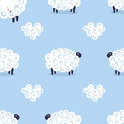 EPS 해외이미지 동물 구름 행복 종이 어린이 백그라운드 패턴 일러스트 벽지 미술 파란색 놀이방 꿈 흰색 아기 직물 잠 양 달콤 낙서 인쇄 만화 천 그림 질감 양고기 샤워실 스칸디나비아 취침시간 파스텔톤 포장소품 벡터 해외202310 해외일러스트 자연요소 감정 컬러 무늬 포장 포유류 문화예술 육류 사람 맛 오브젝트 샤워시설 포장재료 파일형식