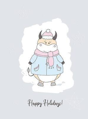 EPS 해외이미지 동물 템플릿 캐릭터 디자인 배너 행복 포스터 백그라운드 크리스마스 겨울 일러스트 휴가 새로움 선물 미술 미소 동양인 그래픽 장식 빨간색 숫자 중국 달력 흰색 축하 인사 신용카드 소 12월 만화 연도 심볼 사인 그림 황소 엽서 송아지 고립 스타일 벡터 해외202310 해외일러스트 일러캐릭터 문자 계절 기념일 감정 아시아 새끼 컬러 컨셉 포유류 문화예술 표정 인종 금융 예절 날짜 편지 파일형식
