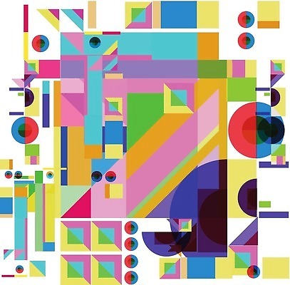 EPS 해외이미지 디자인 일러스트 사람없음 그래픽 컬러풀 삼각형 기하학 해외202310 해외일러스트 도형 컬러 무늬 파일형식 벡터