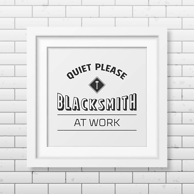 EPS 해외이미지 디자인 일러스트 라벨 금속 검은색 도구 작업실 망치 철 심볼 복고 배지 우표 공예가 대장장이 용접 용접공 편자 벡터 해외202310 해외일러스트 직업 컬러 재질 프레임 공구 말발굽 파일형식