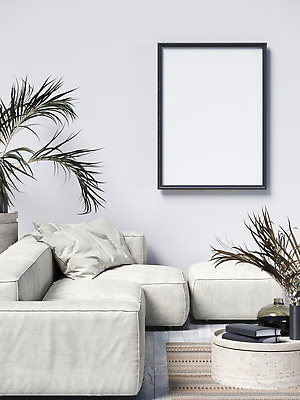 포토 JPG 해외이미지 화분 액자 잎 프레임 실내 사람없음 책 소파 카펫 공간 스케치북 모던 목업 카피스페이스 해외202310 해외포토 식물 의자 학용품 내부 공백 파일형식