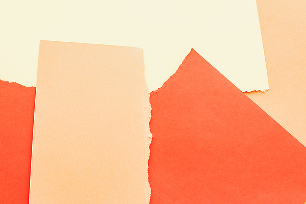 포토 JPG 해외이미지 종이 조각 백그라운드 사람없음 주황색 질감 콜라주 찢어짐 겹침 해외202310 해외포토 컬러 모션 파일형식