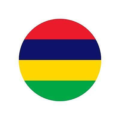 EPS 해외이미지 디자인 문화 컬러 여행 백그라운드 컨셉 일러스트 아프리카 그래픽 자유 흰색 깃발 원형 심볼 사인 배지 애국심 모리셔스 전국 벡터 해외202310 해외일러스트 도형 나라 파일형식