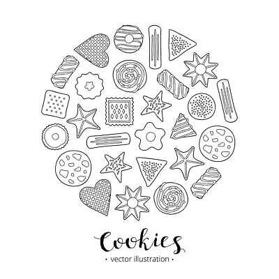 EPS 해외이미지 디자인 음식 일러스트 재료 캘리그라피 티타임 디저트 사탕 크래커 쿠키 케이크 초콜릿 얼음 어둠 빵집 사막 흰색 대접 원형 변화 달콤 아침식사 낙서 잼 설탕 굽기 먹기 뿌리기 오브젝트 상쾌 윤곽 손그림 젤리 생강 고립 엘리먼트 페스츄리 핸드메이드 레터링 벡터 해외202310 해외일러스트 자연요소 도형 감정 빵 컬러 컨셉 채소 모션 휴식 상점 식사 소스_음식 맛 구이 파일형식