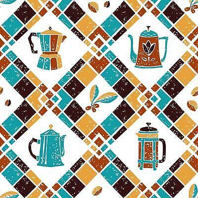 EPS 해외이미지 식기 실루엣 커피 음료 백그라운드 일러스트 유행 카페 원두 직물 조끼 커튼 인쇄 포장지 다이아몬드 벡터 해외202310 해외일러스트 포장 촬영기법 상점 외투 보석 파일형식