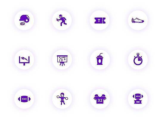 EPS 해외이미지 음료 스포츠 컬러 신발 티셔츠 유니폼 일러스트 비즈니스 공 유리 축구선수 그림자 경기 컵 빛 세트 픽토그램 보라색 럭비 미식축구 웹 경쟁 게임 원형 티켓 보호 계획 헬멧 심볼 사인 대문 UI 고립 운동가 플레이어 벡터 해외202310 해외일러스트 도형 식기 옷 컨셉 셔츠 인터넷 재질 놀이 운동선수 구기 문 축구 보호장비 파일형식