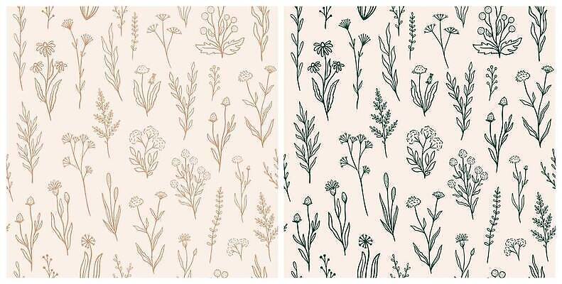 EPS 해외이미지 식물 손 디자인 꽃 실루엣 꽃다발 백그라운드 잎 꽃무늬 패턴 일러스트 자연 벽지 미술 여름 유행 정원 봄 카펫 들꽃 수확 직물 클래식 인쇄 작음 실크 스케치 허브 그림 복고 데이지 심플 수레국화 옛날 캐모마일 벡터 반복 해외202310 해외일러스트 계절 컨셉 무늬 농업 문화예술 촬영기법 신체부위 크기 생태계 파일형식