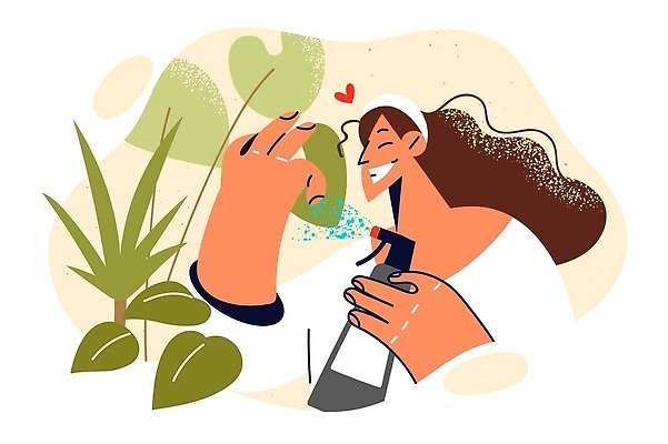 EPS 해외이미지 식물 여자 행복 화초 컨셉 잎 가사 일러스트 미소 사람 취미 초록색 정원 화목 기쁨 성장 신선 난초 꽃집 물주기 원예 주부 분무기 내추럴 고립 돌봄 모종 보습 심기 온실 벡터 해외202310 해외일러스트 감정 컬러 모션 표정 상점 파일형식