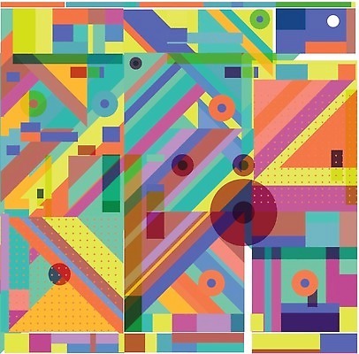 EPS 해외이미지 디자인 일러스트 사람없음 그래픽 컬러풀 삼각형 기하학 해외202310 해외일러스트 도형 컬러 무늬 파일형식 벡터