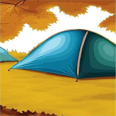 EPS 해외이미지 일러스트 단풍나무 텐트 사람없음 야외 캠핑 숲 해외202310 해외일러스트 나무 단풍 레저 캠핑도구 파일형식 벡터