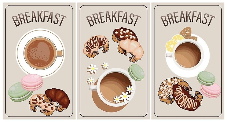 EPS 해외이미지 접시 디자인 포스터 커피 음료 음식 백그라운드 일러스트 아침 디저트 요리 컵 세트 갈색 쿠키 케이크 식당 식사 카페 빵집 머그컵 프랑스 신선 뜨거움 달콤 맛 아침식사 크림 메뉴 카푸치노 에스프레소 마카롱 프랑스어 번 카페인 페스츄리 벡터 파리(프랑스) 맛있는 해외202310 해외일러스트 주간 문자 식기 유럽 빵 컬러 컨셉 상점 파일형식