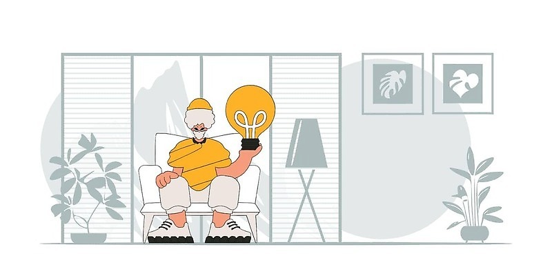 EPS 해외이미지 디자인 교육 컨셉 생각 일러스트 상상 성공 설계 조명 창조 학습 도전 성장 변화 계획 분석 기회 비전 해결 발견 진행 혁명 가능 개발 발명 업그레이드 지능 패기 브레인스토밍 자극 해외202310 해외일러스트 자신감 파일형식 벡터 감정