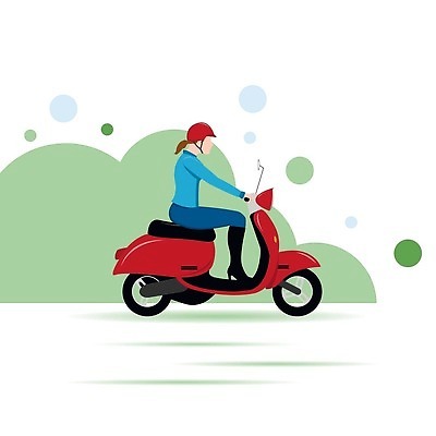 EPS 해외이미지 캐릭터 헤어스타일 디자인 백그라운드 컨셉 일러스트 미술 사람 빨간색 운동 자전거 스쿠터 오토바이 수확 운전사 승차 헬멧 만화 속도 복고 모터 장식술 벡터 해외202310 해외일러스트 일러캐릭터 직업 컬러 농업 모션 문화예술 건강 장식 바이크 보호장비 파일형식