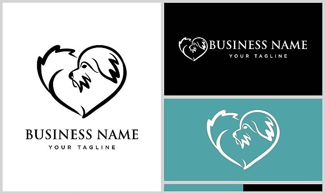 EPS 해외이미지 동물 얼굴 백그라운드 일러스트 포유류 자연 털 사람없음 반려동물 머리 검은색 개 강아지 낙서 모피 솜털 송곳니 기르기 순혈 해외202310 해외일러스트 컬러 신체부위 치아 생태계 돌봄 파일형식 벡터